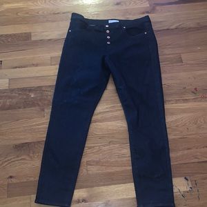 The Loft Pants black Modern skinny jeans 32/14